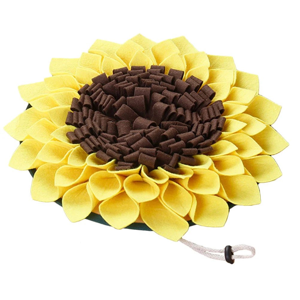 Puppy Sniffle Mat Sunflower Puzzle Snuffle Mat Puzzle Toys Pet Sniffing Pad Pet Mat Foraging Mat Dogs
Puppy Sniffle Mat Sunflower Puzzle Snuffle Mat Puzzle Toys Pet Sniffing Pad Pet Mat Foraging Mat Dogs
