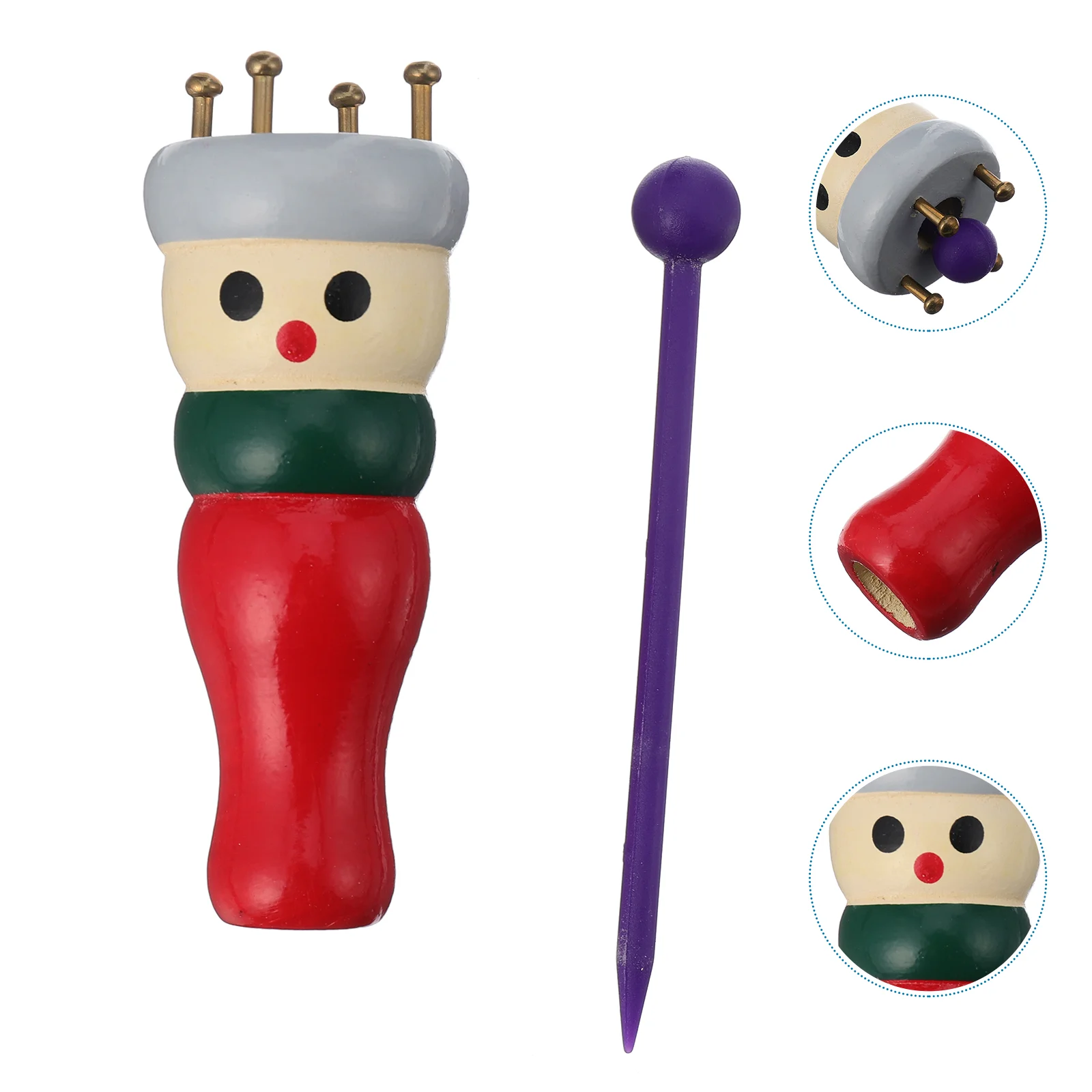 Knitting Spool Knitter French Wooden Loom Woodtool Kidsmachine Weaving Tower Dolly Diy Corking Automatic Carfts Wool Toy Needle
Knitting Spool Knitter French Wooden Loom Woodtool Kidsmachine Weaving Tower Dolly Diy Corking Automatic Carfts Wool Toy Needle