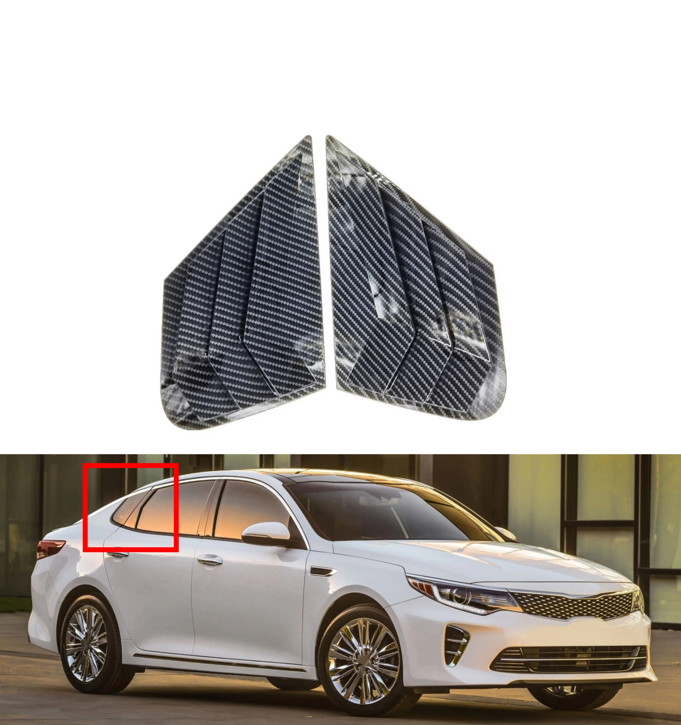 Для Kia Optima K5 седан 2016 2017 2018 2019 автомобильная задняя жалюзи оконная боковая крышка
