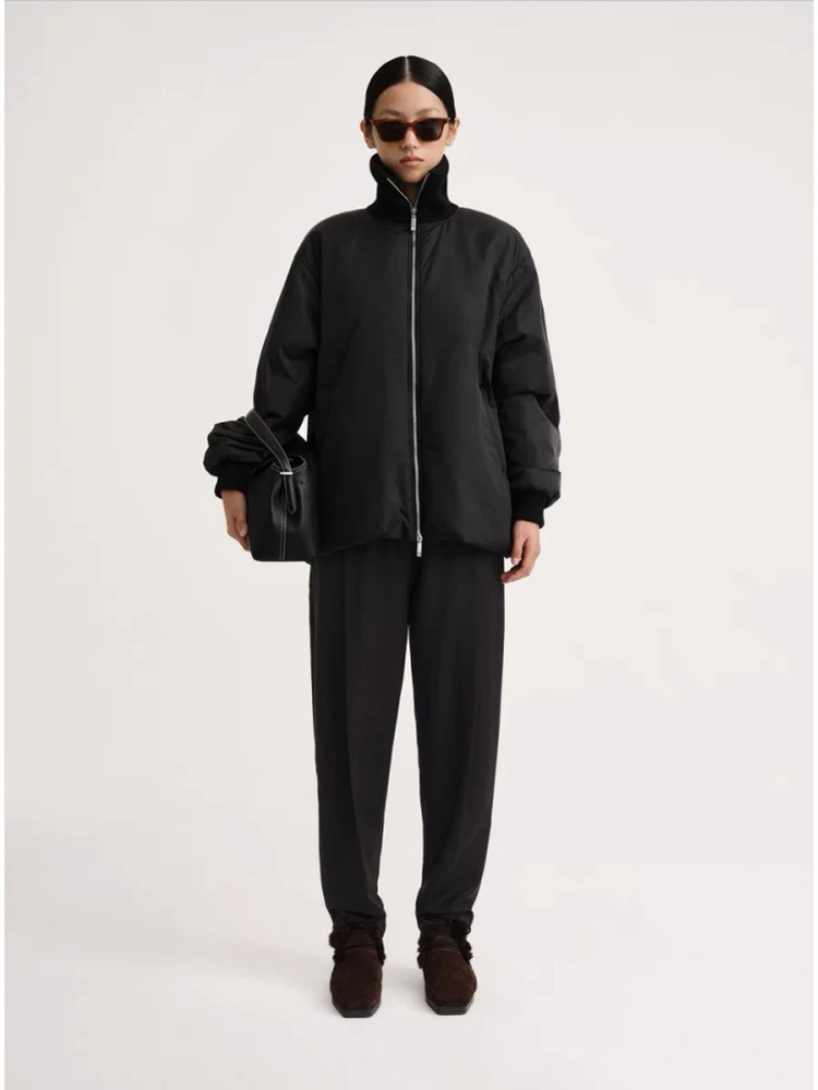 High Quality Autumn Women Fashion Runway Designer Lantern Long Sleeve Pockets Loose Black Warm Short Jacket Coats
High Quality Autumn Women Fashion Runway Designer Lantern Long Sleeve Pockets Loose Black Warm Short Jacket Coats
