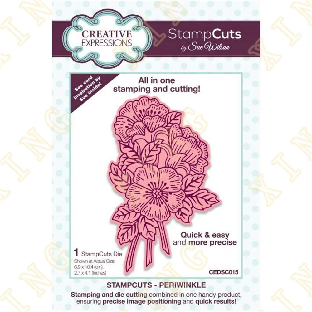 Periwinkle Metal Cutting Dies and Stamps Scrapbook Diary Decoration Stencil Embossing Template Diy Greeting Card Handmade 2023
Periwinkle Metal Cutting Dies and Stamps Scrapbook Diary Decoration Stencil Embossing Template Diy Greeting Card Handmade 2023