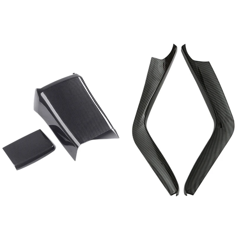 2 Set Car Accessories: 1 Set Gear Shift Stripe Panel Cover & 1 Set Car Rear Armrest Box Anti-Kick Plate Armrest Panel
2 Set Car Accessories: 1 Set Gear Shift Stripe Panel Cover & 1 Set Car Rear Armrest Box Anti-Kick Plate Armrest Panel