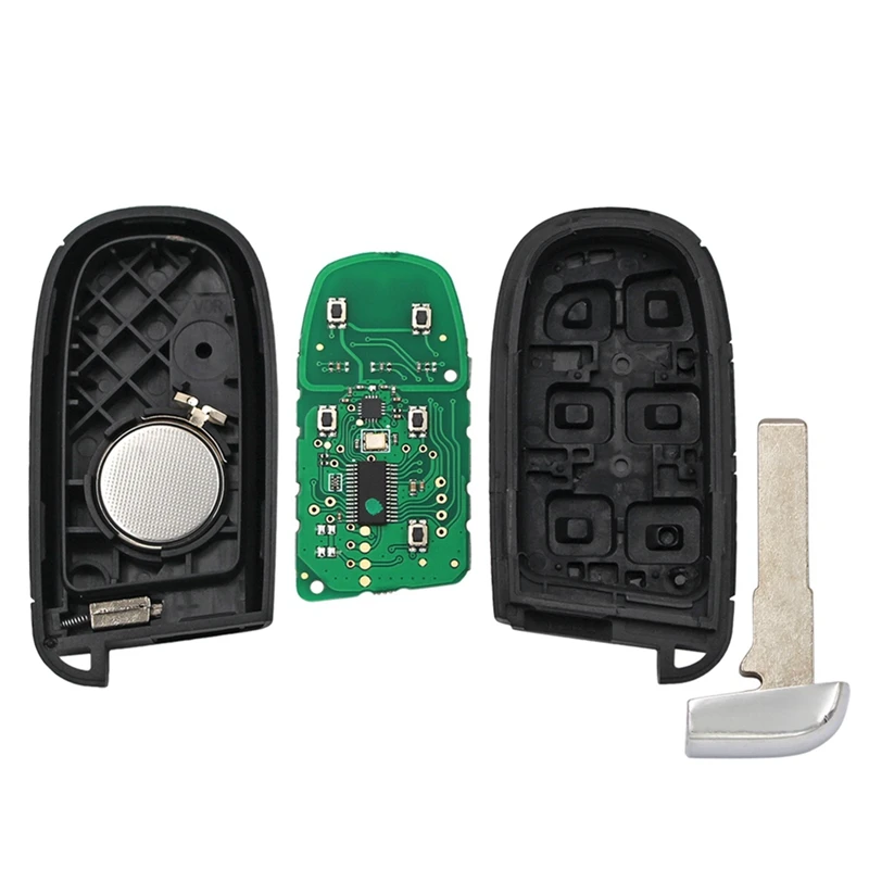 2 Button Smart Remote Key Fob 433Mhz 4A Chip For Jeep Compass 2015 2016 2017 2018 2019 2020 2021 FCC :M3N-40821302 SIP22 
2 Button Smart Remote Key Fob 433Mhz 4A Chip For Jeep Compass 2015 2016 2017 2018 2019 2020 2021 FCC :M3N-40821302 SIP22