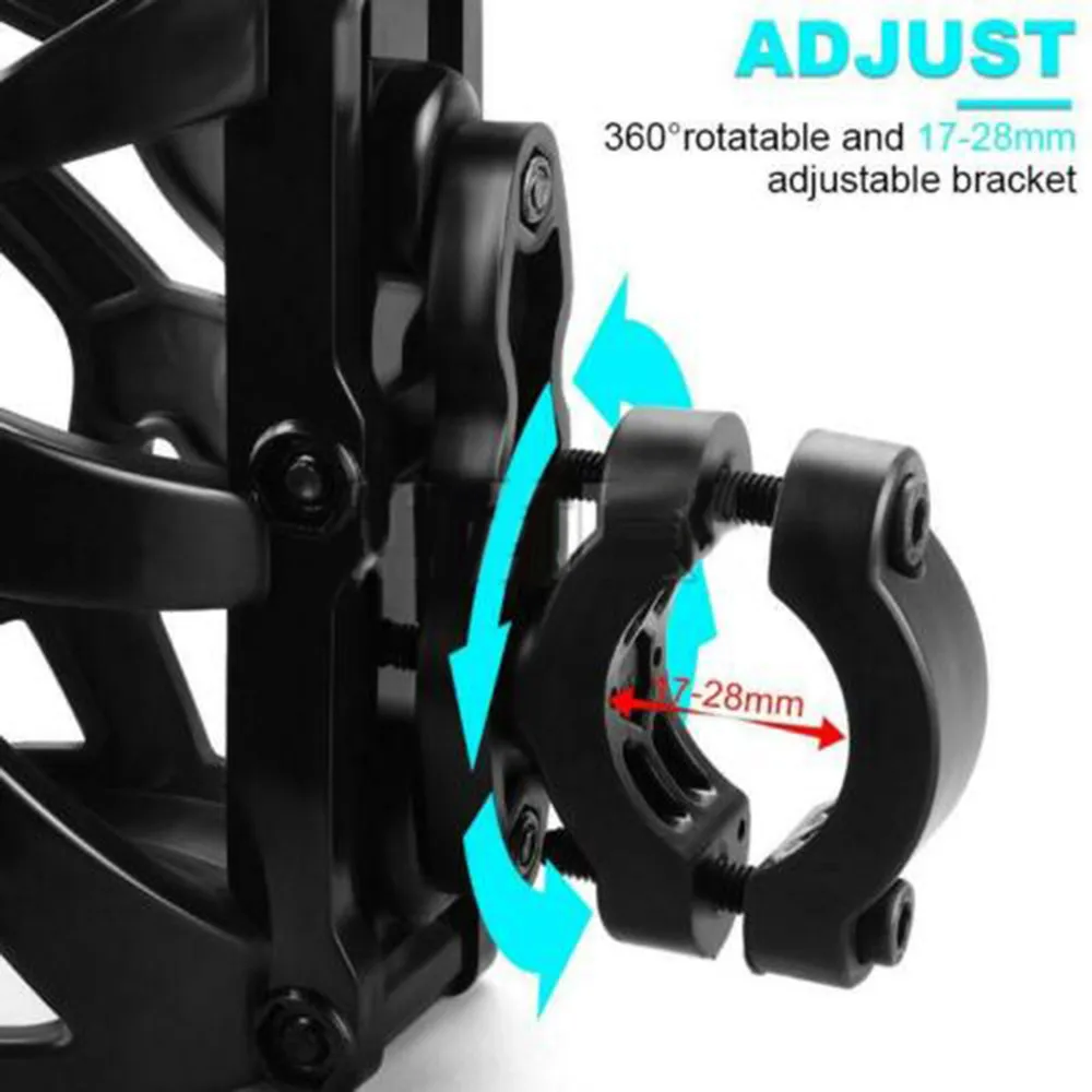 New Useful Durable Water Cup Holder Accessories Adjustable Bike Drink Bottle For Motorcycle ATV Handlebar Mount
New Useful Durable Water Cup Holder Accessories Adjustable Bike Drink Bottle For Motorcycle ATV Handlebar Mount