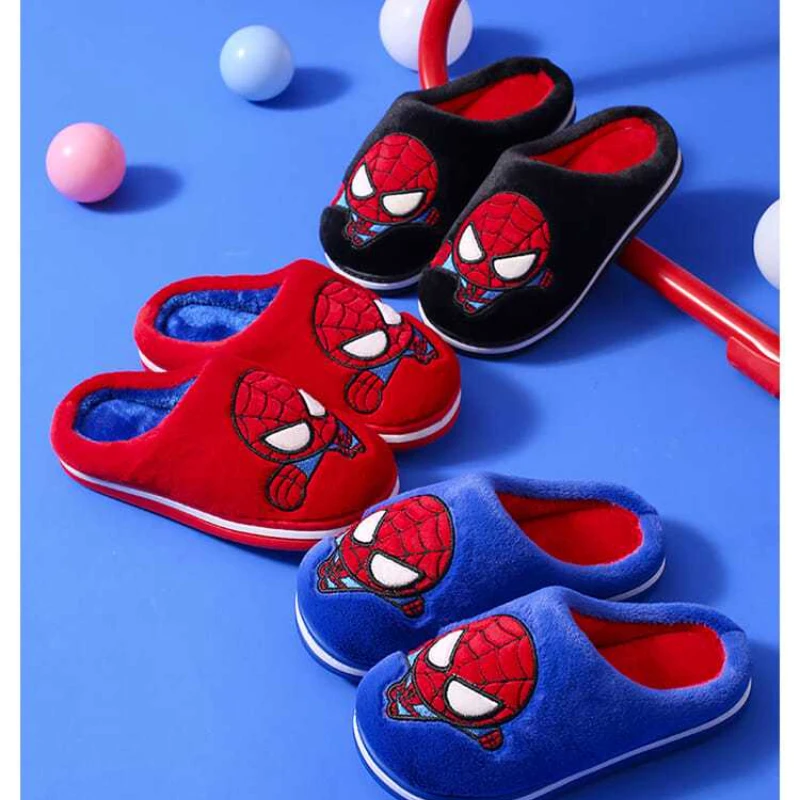 Disney Cartoon Winter Children's Cotton Slippers Home Shoes Little Boys Non-Slip Cartoon Soft Bottom Warm Baby Shoes Size 16-25
Disney Cartoon Winter Children's Cotton Slippers Home Shoes Little Boys Non-Slip Cartoon Soft Bottom Warm Baby Shoes Size 16-25