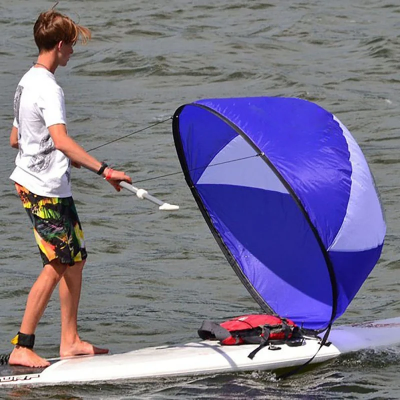 Ocean boat sail Kayak sail canoe sail SUP paddle board sail light portable folding sail transparent EVA
Ocean boat sail Kayak sail canoe sail SUP paddle board sail light portable folding sail transparent EVA