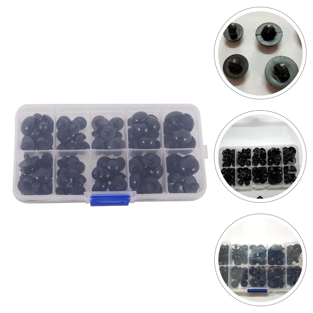 100 Pieces DIY Button Eyes Plush Crafts Kids Small Black Buttons Sewing Safety Crochet Ornament
100 Pieces DIY Button Eyes Plush Crafts Kids Small Black Buttons Sewing Safety Crochet Ornament