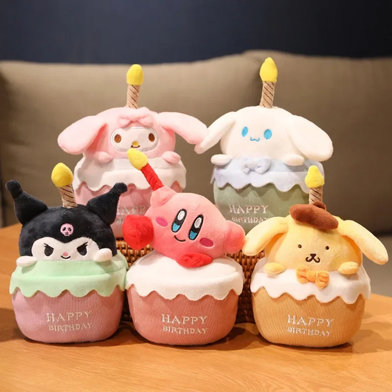 Cartoon Star Kirby Doll Kuromi Toy Glowing and Singing Kulomi Star Kabi Birthday Cake Design Plush Decoration Doll Creative Gift
Cartoon Star Kirby Doll Kuromi Toy Glowing and Singing Kulomi Star Kabi Birthday Cake Design Plush Decoration Doll Creative Gift