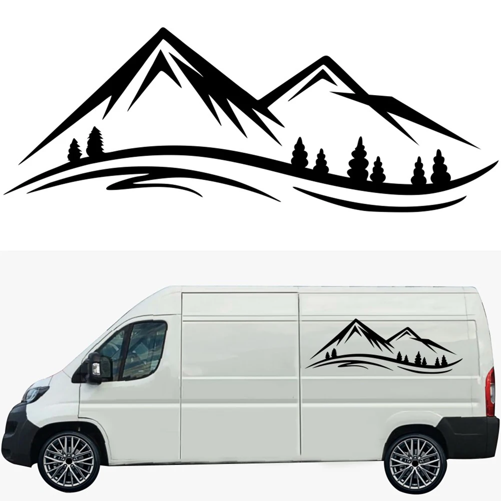 2PCS Car Stickers RV Camper Caravan Sticker Decal Woods Graphic Mountains Universal High Temperature And Waterproof Accessories
2PCS Car Stickers RV Camper Caravan Sticker Decal Woods Graphic Mountains Universal High Temperature And Waterproof Accessories