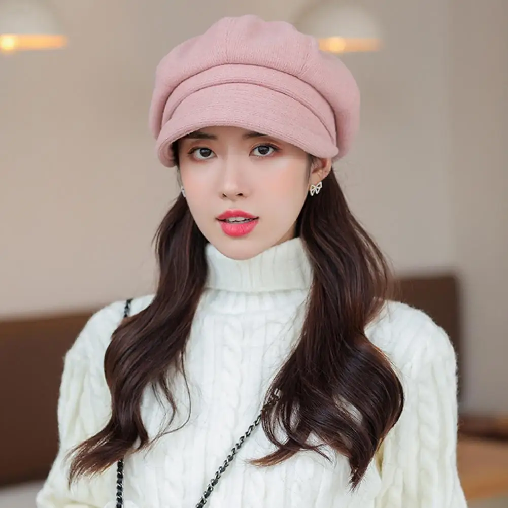 Stylish Women Autumn Winter Hat Painter Lady Winter Hat Lightweight Retro Artist Women Beret Keep Warm
Stylish Women Autumn Winter Hat Painter Lady Winter Hat Lightweight Retro Artist Women Beret Keep Warm