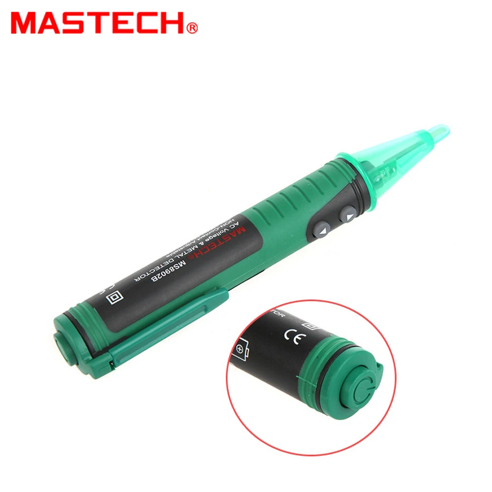 

MASTECH Multimeter MS8902B Voltage Meters Non-contact AC 20V-600V Professional Voltage Detector and Metal Detector Tester Meter