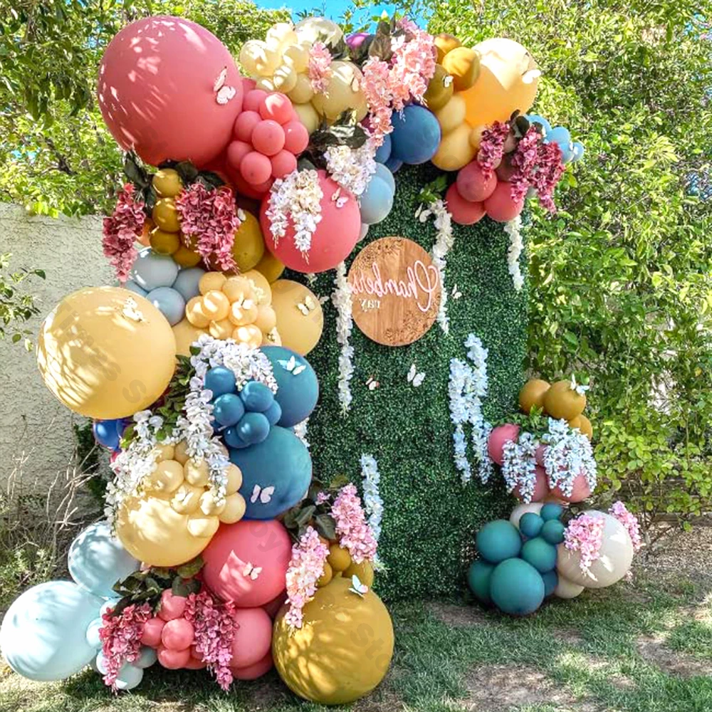 132pcs Retro Balloon Garland Arch Rose Gold Blue Pink Metallic Balloon Kit Garland For Birthday Wedding Baby Shower Party Decor
132pcs Retro Balloon Garland Arch Rose Gold Blue Pink Metallic Balloon Kit Garland For Birthday Wedding Baby Shower Party Decor