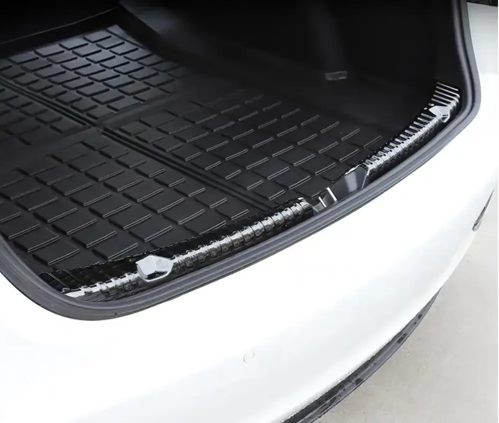 For Tesla Model 3 2017 2018 2019 Car Rearguards Stainless Steel Rear Bumper Trunk Fender Sill Plate Protector Guard Covers
For Tesla Model 3 2017 2018 2019 Car Rearguards Stainless Steel Rear Bumper Trunk Fender Sill Plate Protector Guard Covers