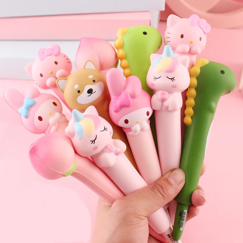 1Pc Kawaii Anime Animals Stress Relieve Squishy Signature Gel Pens School Pressure Office Supplies Stationery Black 0.35Mm Gifts
1Pc Kawaii Anime Animals Stress Relieve Squishy Signature Gel Pens School Pressure Office Supplies Stationery Black 0.35Mm Gifts