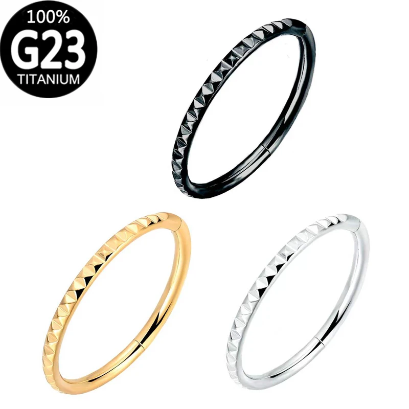 Piercing Nose Ring G23 Titanium Cartilage Hoop Sexy Ear Piercing Clicker Daith Helix Diaphragm Tragus Body Hinge Segment Jewelry
Piercing Nose Ring G23 Titanium Cartilage Hoop Sexy Ear Piercing Clicker Daith Helix Diaphragm Tragus Body Hinge Segment Jewelry