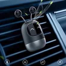 Car Air Freshener Auto Creative Mini Robot Air Vent Clip Parfum Flavoring Ventilation Outlet Aromatherapy Automotive Interior