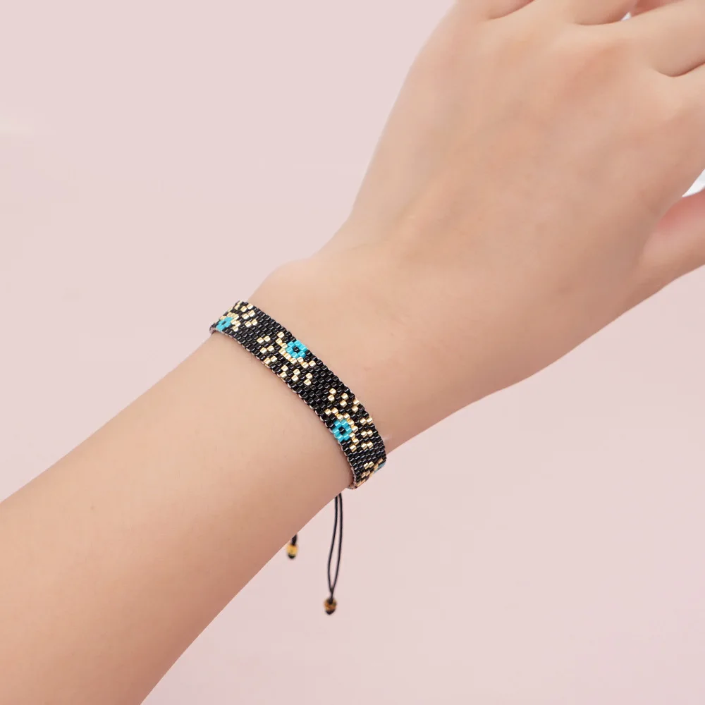 Vlen Turkish Evil Eye Bracelet for Women Handmade Beads Woven Miyuki Pulseras Mujer Moda 2023 New Jewelry Gifts Bracelets
Vlen Turkish Evil Eye Bracelet for Women Handmade Beads Woven Miyuki Pulseras Mujer Moda 2023 New Jewelry Gifts Bracelets
