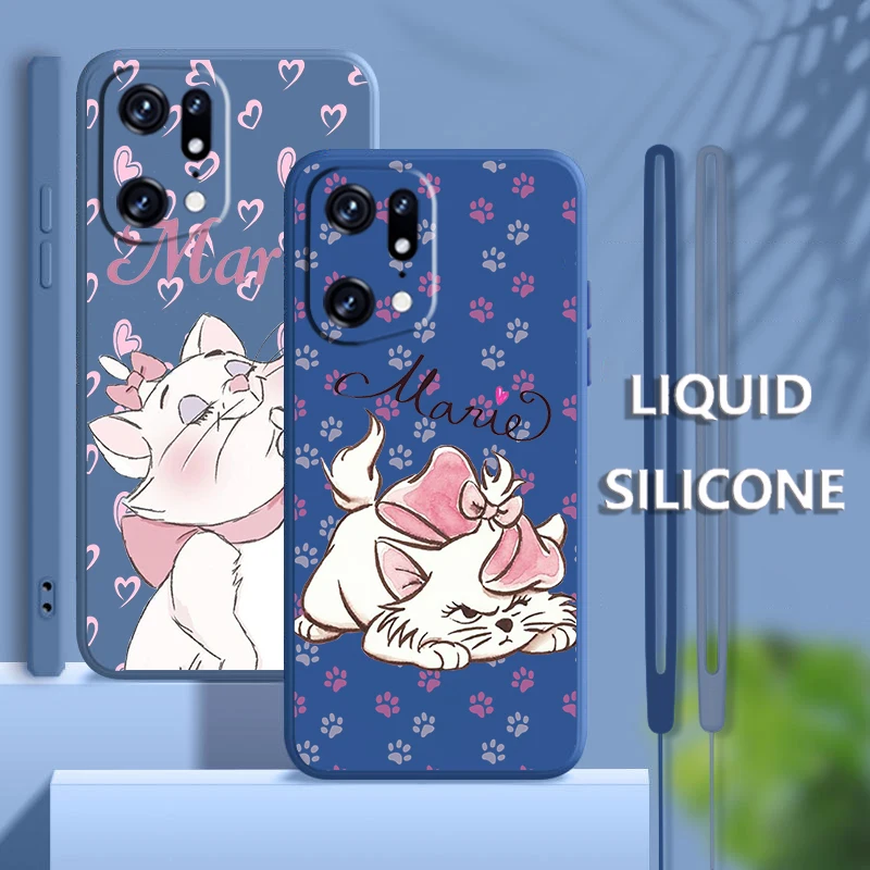 Anime Marie Cat For OPPO Find X5 X3 X2 neo Pro Lite A5 A9 2020 A53S A77 A96 A94 4G 5G Liquid Rope Soft Phone Case Coque Capa
Anime Marie Cat For OPPO Find X5 X3 X2 neo Pro Lite A5 A9 2020 A53S A77 A96 A94 4G 5G Liquid Rope Soft Phone Case Coque Capa