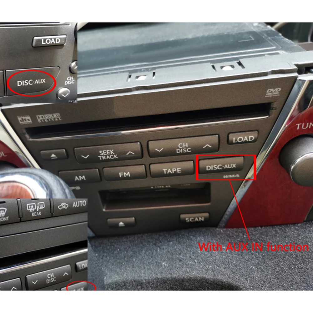 Car Radio Wireless Bluetooth Adapter Module Handsfree Audio Adapter Receiver Aux Cable With MIC Handsfree For Lexus IS250 06-08
Car Radio Wireless Bluetooth Adapter Module Handsfree Audio Adapter Receiver Aux Cable With MIC Handsfree For Lexus IS250 06-08