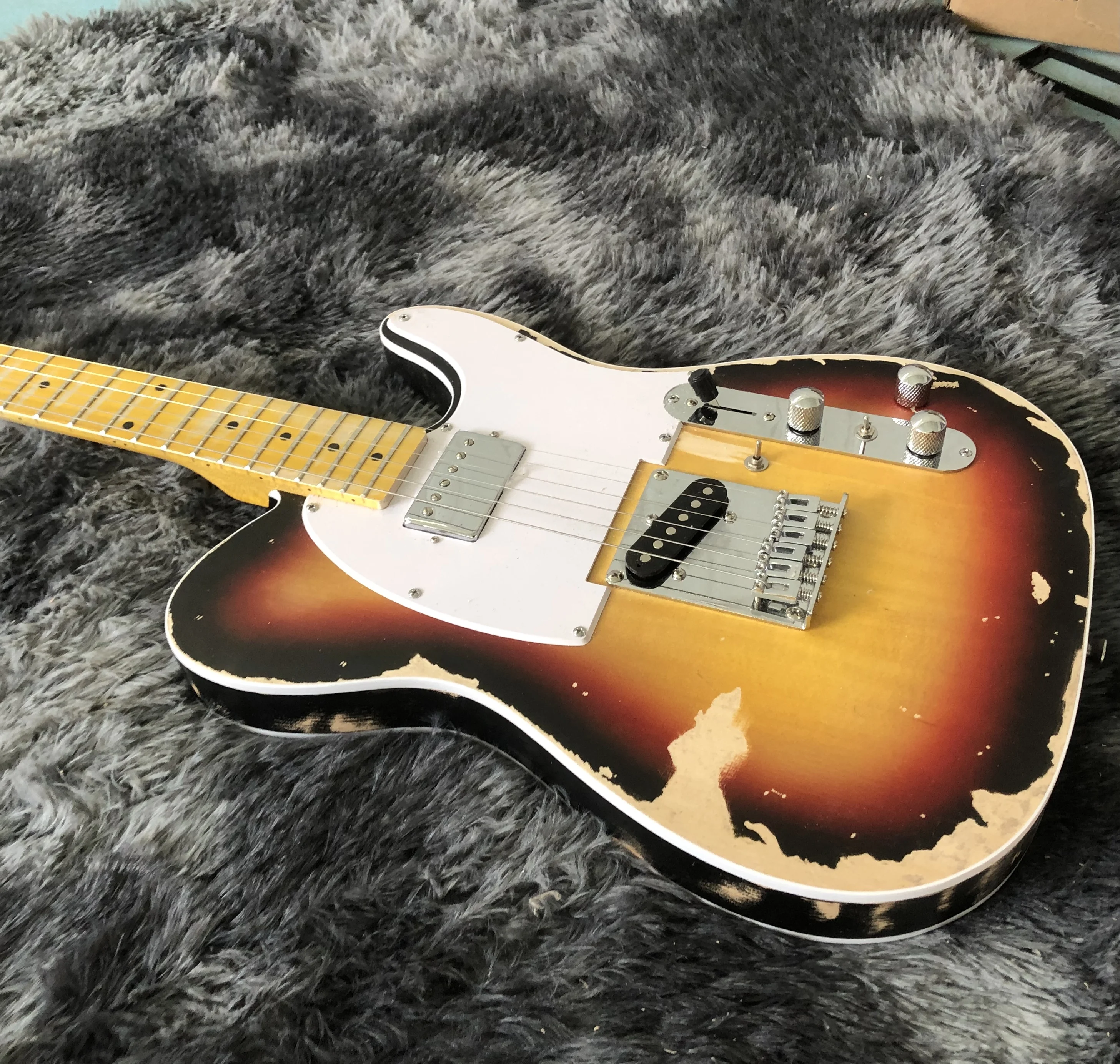 Гитара электрическая для взрослых Sunburst TL, ольдер для тела, кремовая хромированная фурнитура, бесплатная доставка
Гитара электрическая для взрослых Sunburst TL, ольдер для тела, кремовая хромированная фурнитура, бесплатная доставка