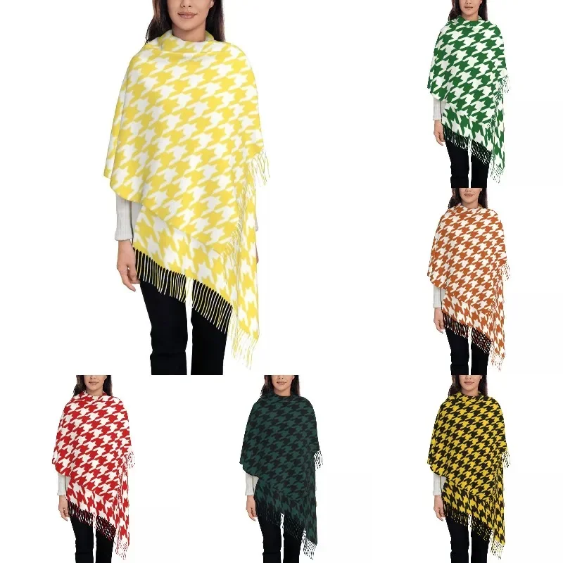 Customized Print Yellow Dogstooth Scarf Women Men Winter Warm Scarves Houndstooth Geometric Shawl Wrap
Customized Print Yellow Dogstooth Scarf Women Men Winter Warm Scarves Houndstooth Geometric Shawl Wrap