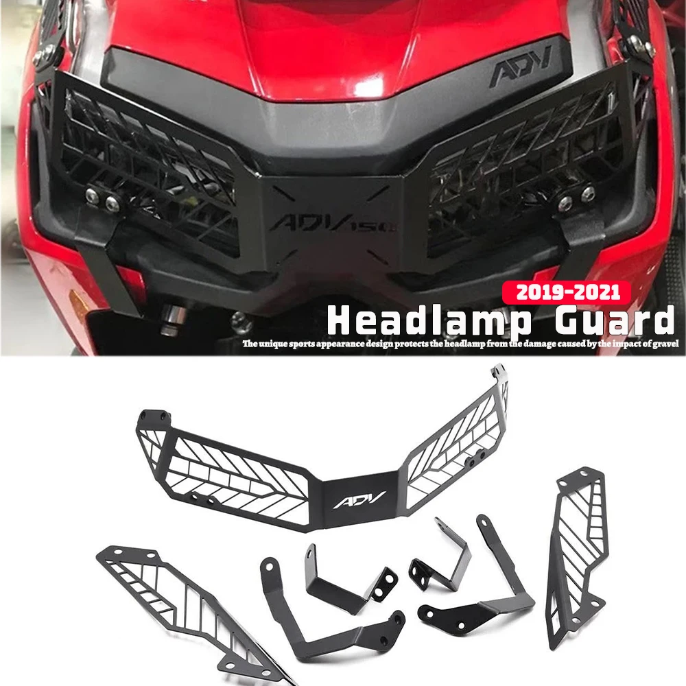 MKLIGHTECH For HONDA ADV150 ADV-150 ADV 150 2019 2020 2021 Headlight Shield Guard Protector Headlamp Mesh Grille Cover
MKLIGHTECH For HONDA ADV150 ADV-150 ADV 150 2019 2020 2021 Headlight Shield Guard Protector Headlamp Mesh Grille Cover