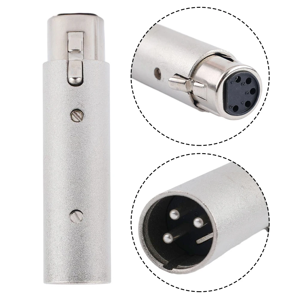1pcs Converters 3 Pin XLR To 5 Pin DMX Metal Cased Converter Audio Lighting Adapter Or 5 To 3 For Adapting Cables Or Joining XLR
1pcs Converters 3 Pin XLR To 5 Pin DMX Metal Cased Converter Audio Lighting Adapter Or 5 To 3 For Adapting Cables Or Joining XLR