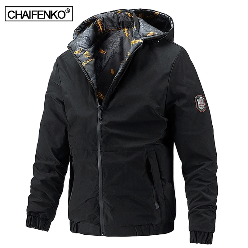 2022 New Bomber Jacket Men Casual Double Sided Jacket Coat Men Windproof Warm Jacket Male Autumn Winter Detachable Hood Jacket
2022 New Bomber Jacket Men Casual Double Sided Jacket Coat Men Windproof Warm Jacket Male Autumn Winter Detachable Hood Jacket