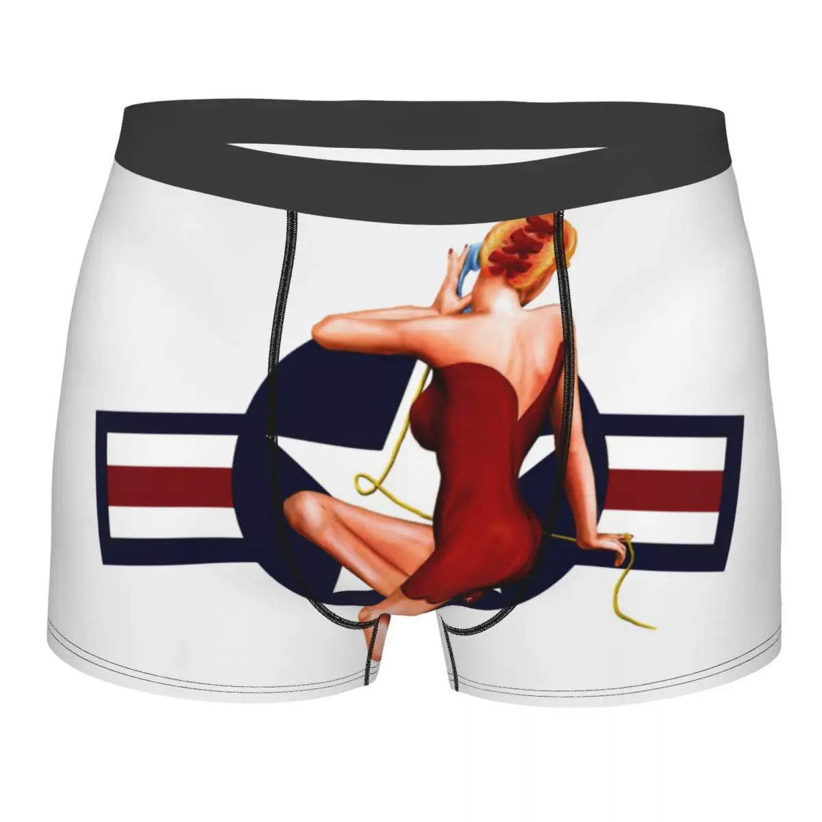 The Memphis Belle Pin Up Girl Underpants Cotton Panties Male Underwear Print Shorts Boxer Briefs 
The Memphis Belle Pin Up Girl Underpants Cotton Panties Male Underwear Print Shorts Boxer Briefs