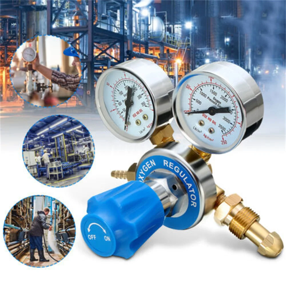 Pressure Set Gauge Regulator Victor Oxygen Acetylene Gas Type Reducer Welding Meter Pressure Meter Oxy Oxygen Welder
Pressure Set Gauge Regulator Victor Oxygen Acetylene Gas Type Reducer Welding Meter Pressure Meter Oxy Oxygen Welder