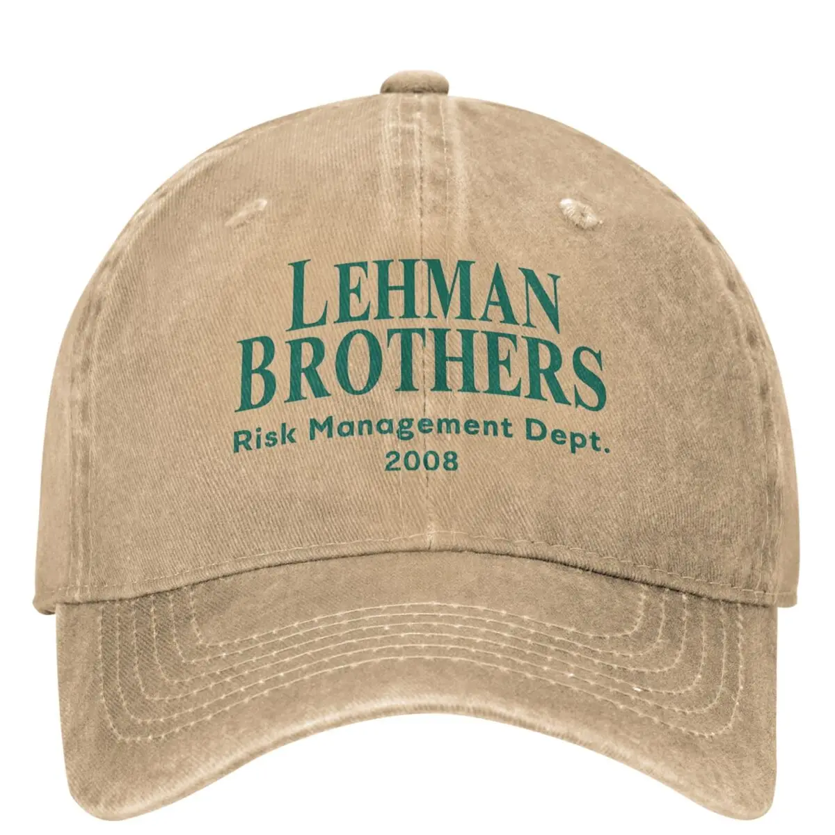 Lehman Brothers Отдел управления рисками 2008 бейсболки товары потертая шапка для папы