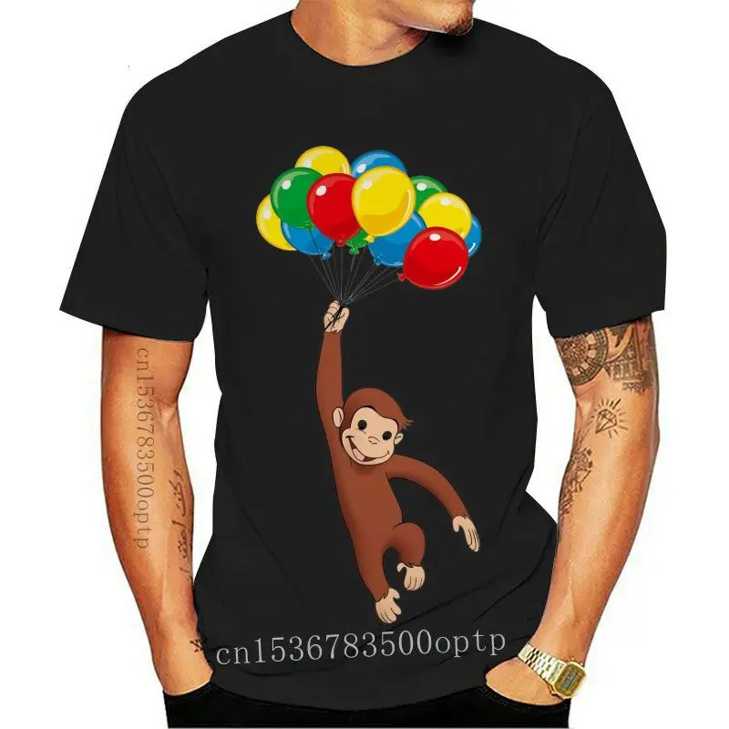 Camiseta con estampado de dibujos animados para hombre, camisa de manga corta con estampado de curiosos George, de playa, de alg
Camiseta con estampado de dibujos animados para hombre, camisa de manga corta con estampado de curiosos George, de playa, de alg