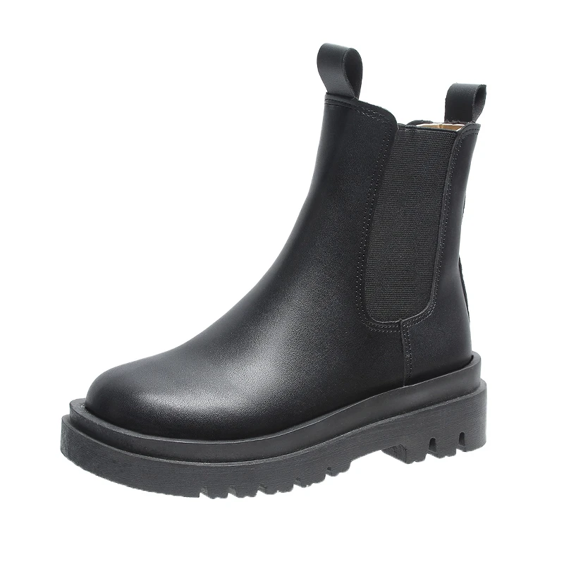 Chelsea Boots New Chunky Boots Women Winter Shoes Pu Leather Ankle Boots Black Female Autumn Fashion Platform Booties
Chelsea Boots New Chunky Boots Women Winter Shoes Pu Leather Ankle Boots Black Female Autumn Fashion Platform Booties