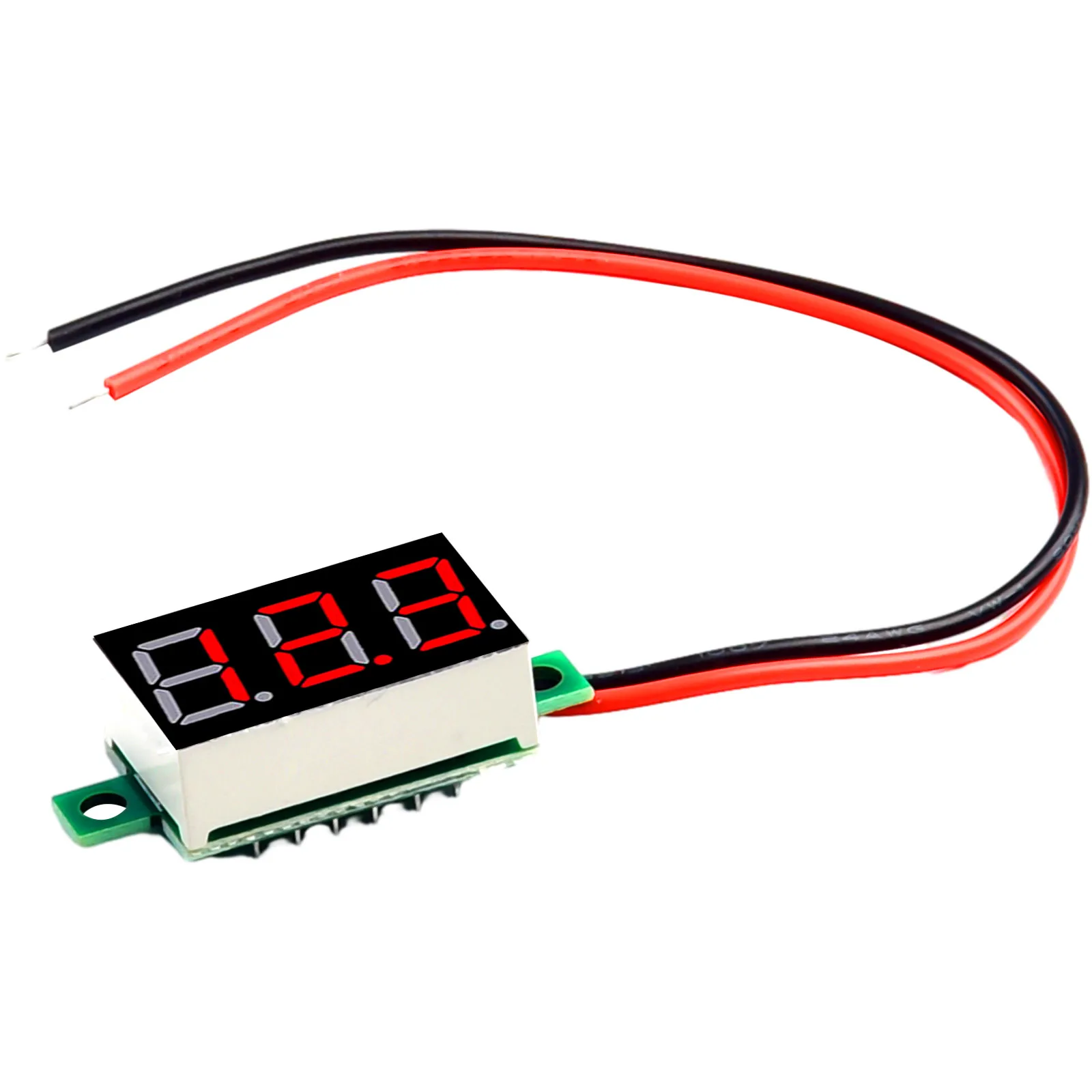 Two-wire Voltmeter LED Digital Voltage Table DC 2-line DSN-DVML-368-2 Display Meter DC4.5-30V Electrical Measurement Instruments
Two-wire Voltmeter LED Digital Voltage Table DC 2-line DSN-DVML-368-2 Display Meter DC4.5-30V Electrical Measurement Instruments