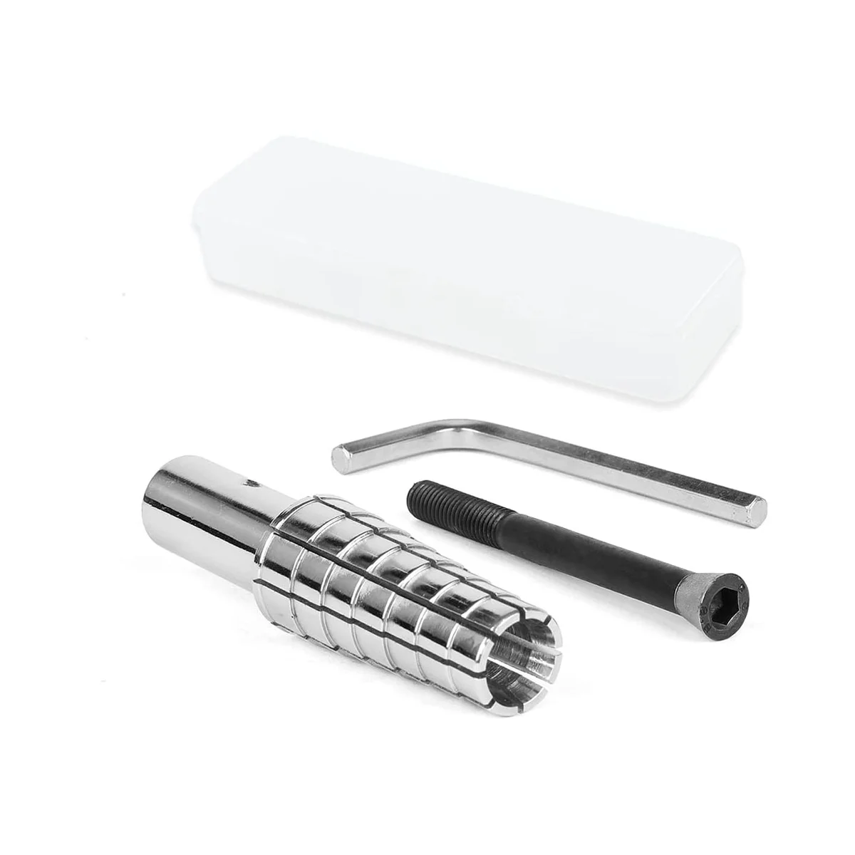 Expanding Stainless Steel Ring Mandrel with Hex Key-Heavy Duty Ring Shaper Tool for Ring Turning and Ring Making7.5-10.5
Expanding Stainless Steel Ring Mandrel with Hex Key-Heavy Duty Ring Shaper Tool for Ring Turning and Ring Making7.5-10.5