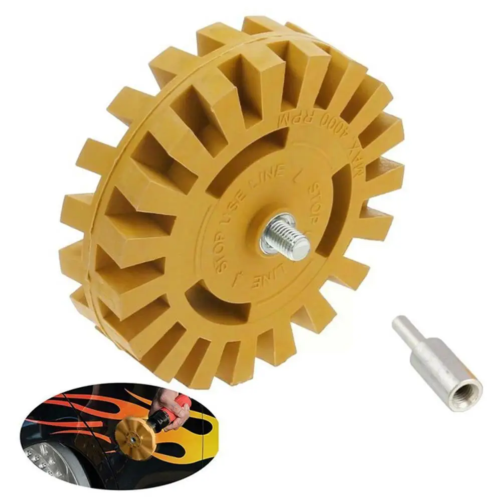 Car Pneumatic Rubber Eraser Wheel Pad Rubber Disk Decal Auxiliary Eraser Polish Wheel Sticker Remover Car Cleaner Tool Car T5L1
Car Pneumatic Rubber Eraser Wheel Pad Rubber Disk Decal Auxiliary Eraser Polish Wheel Sticker Remover Car Cleaner Tool Car T5L1