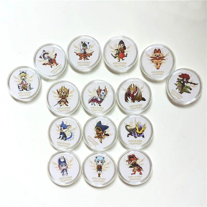 Monster Hunter Rise Sunbreak Collection Coin Card NFC Tag Wings of Destruction Stories 1/2 Rise 1&2 Ntag215 Chip 2022 New Data
Monster Hunter Rise Sunbreak Collection Coin Card NFC Tag Wings of Destruction Stories 1/2 Rise 1&2 Ntag215 Chip 2022 New Data