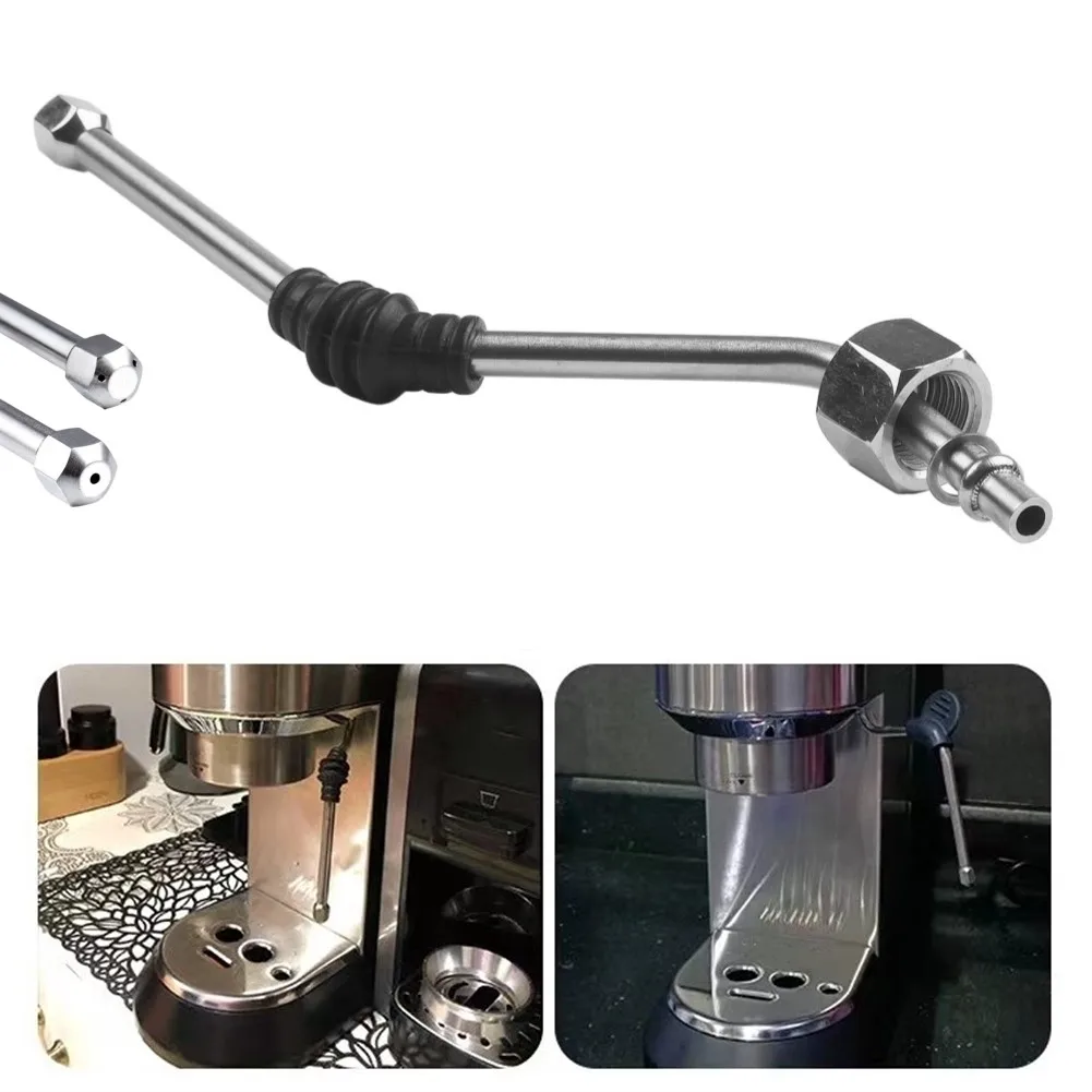 Coffee Machine Steam Wand Steam Arms For DeLonghi Upgrade Replacement Parts Stainless Steel Steam Wand Steam Arms 170cm
Coffee Machine Steam Wand Steam Arms For DeLonghi Upgrade Replacement Parts Stainless Steel Steam Wand Steam Arms 170cm
