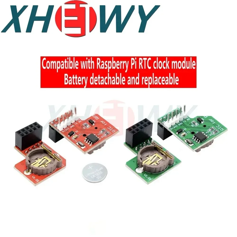 Чип часов DS1307 I2C RTC Высокоточный модуль Модуль реального времени для Raspberry Pi