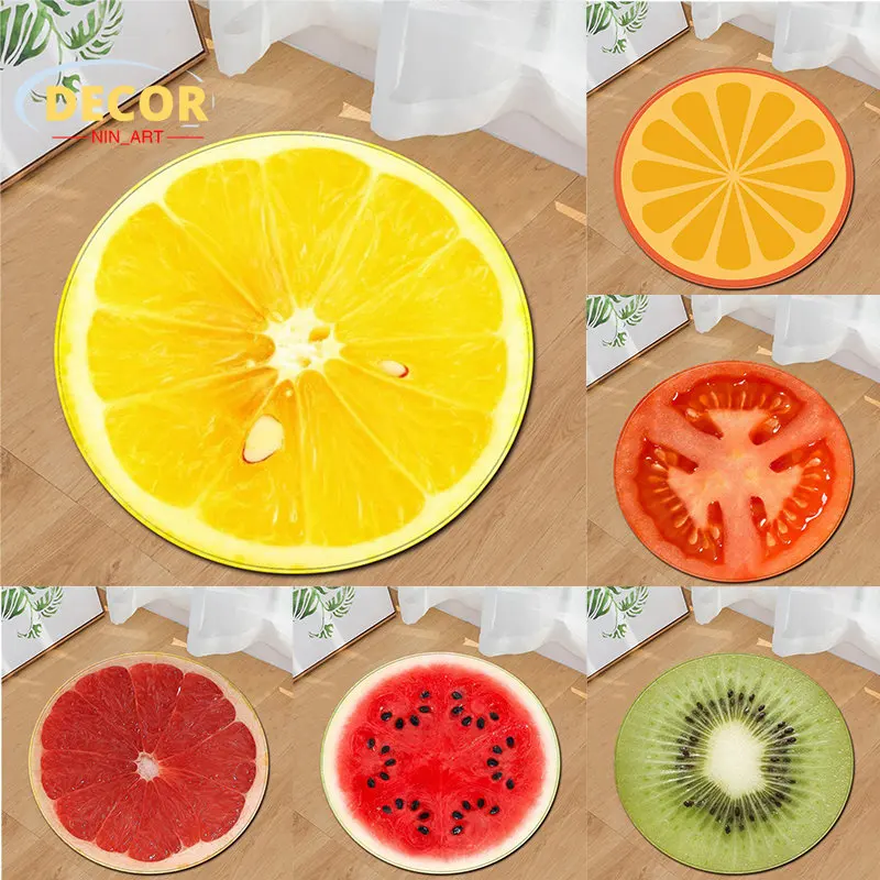 Lemon Yellow Round Mat Fresh Fruit Bathroom Carpet Flannel Anti-Slip Washable Rug For Living Room Bedroom Floor Home Decor Rugs
Lemon Yellow Round Mat Fresh Fruit Bathroom Carpet Flannel Anti-Slip Washable Rug For Living Room Bedroom Floor Home Decor Rugs