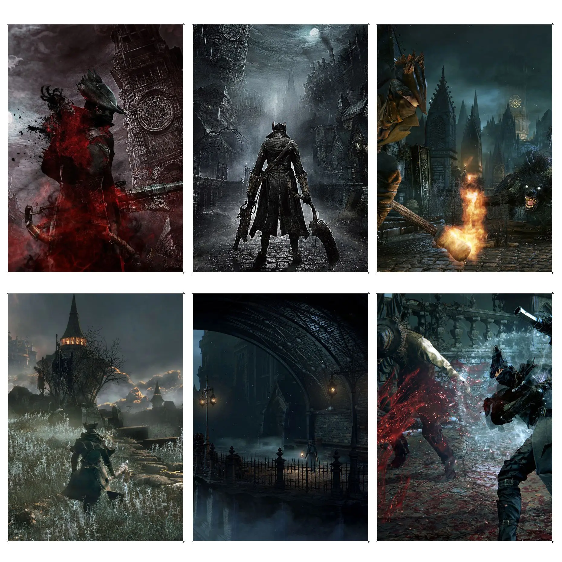 Bloodborne Classic Anime Poster Vintage Room Bar Cafe Decor Decor Art Wall Stickers
Bloodborne Classic Anime Poster Vintage Room Bar Cafe Decor Decor Art Wall Stickers