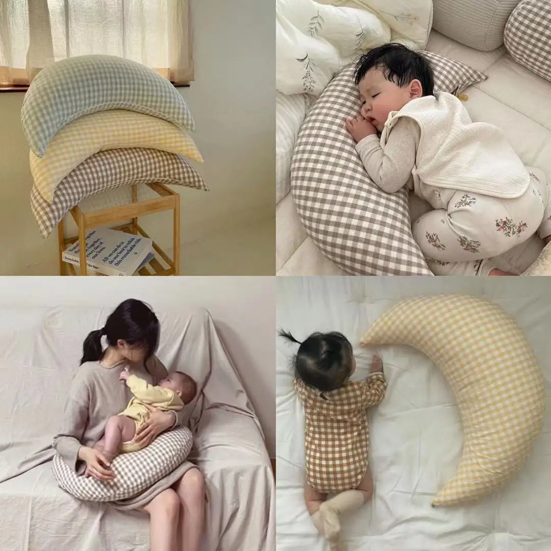 

Cotton Newborn Nursing pillow Breastfeeding Baby Feeding Bedding Portable Infant Maternity Pregnancy Detachable and Washable