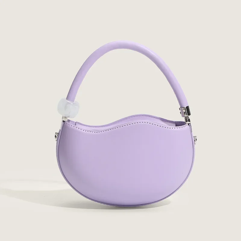 Cute Shoulder Bag Woman New Brand Designer Trend Fashion Half Moon Solid Color Small Handbag Luxury Classic Ladies Leather Tote
Cute Shoulder Bag Woman New Brand Designer Trend Fashion Half Moon Solid Color Small Handbag Luxury Classic Ladies Leather Tote