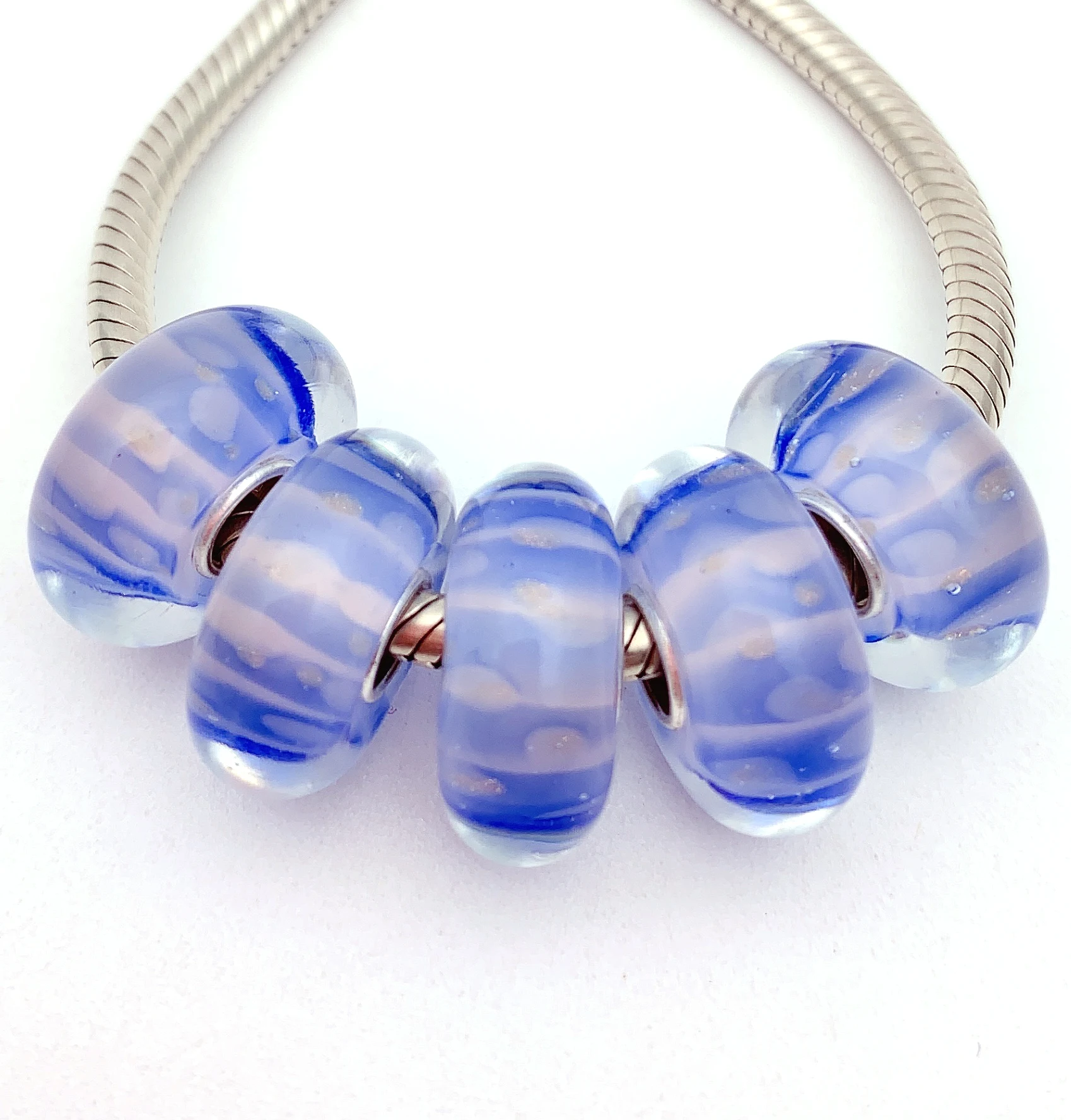 YG536 5X 100% Authenticity S925 Sterling Silver Beads Murano Glassbeads NEW Fit European Charms Bracelet Diy Jewelry Lampwork
YG536 5X 100% Authenticity S925 Sterling Silver Beads Murano Glassbeads NEW Fit European Charms Bracelet Diy Jewelry Lampwork