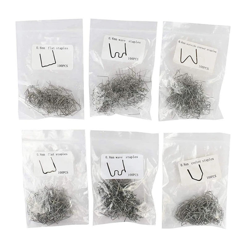 600PCS Staples For Hot Stapler Set Bumper Repair Staples Welding Plastic Clip Stapler For Soldering Bumper
600PCS Staples For Hot Stapler Set Bumper Repair Staples Welding Plastic Clip Stapler For Soldering Bumper