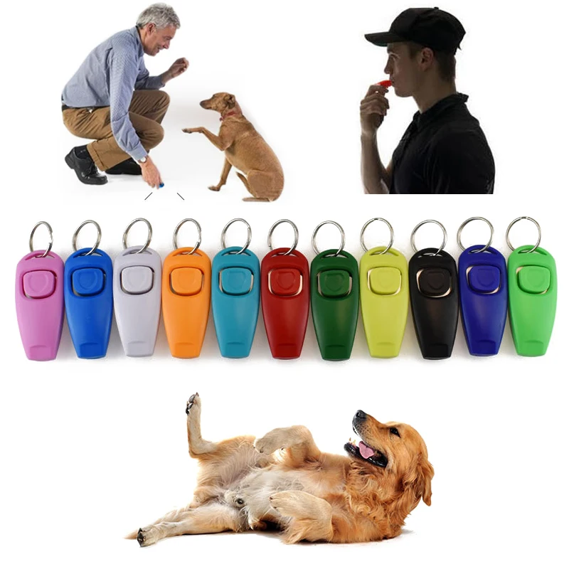 Dog Training With Keychain Pet Supplies Equipment Product Whistle Clicker Trainer Obedience Puppy Aid Guide Interactive Pet Toys
Dog Training With Keychain Pet Supplies Equipment Product Whistle Clicker Trainer Obedience Puppy Aid Guide Interactive Pet Toys