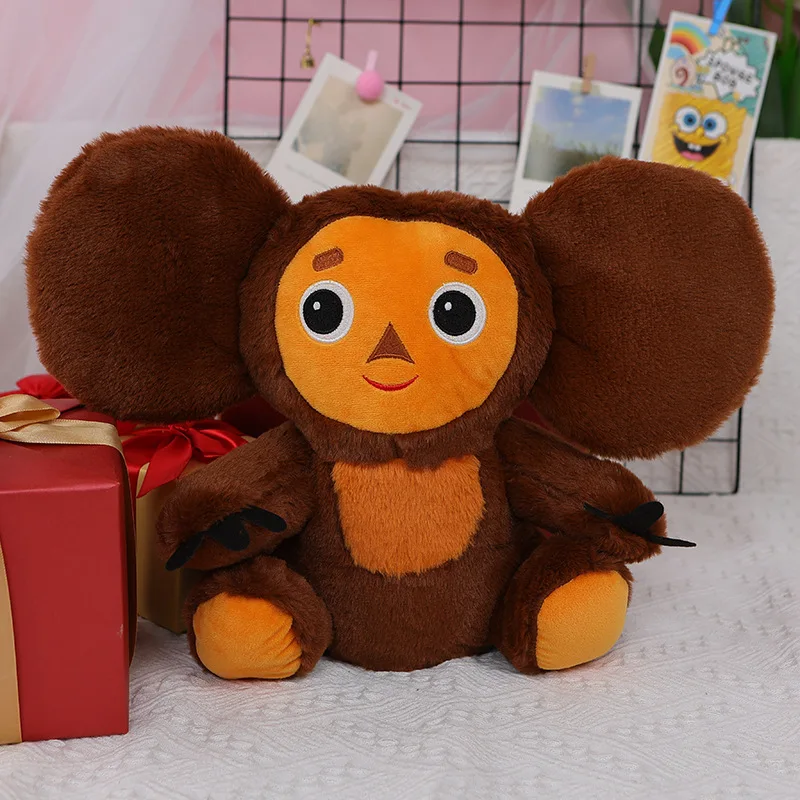 

20/30cm Cheburashka Plush Toy Big Eyes Monkey Anime doll Russia Cartoons Baby Kid Kwaii Sleep Appease Doll Toys For Kids Gifts