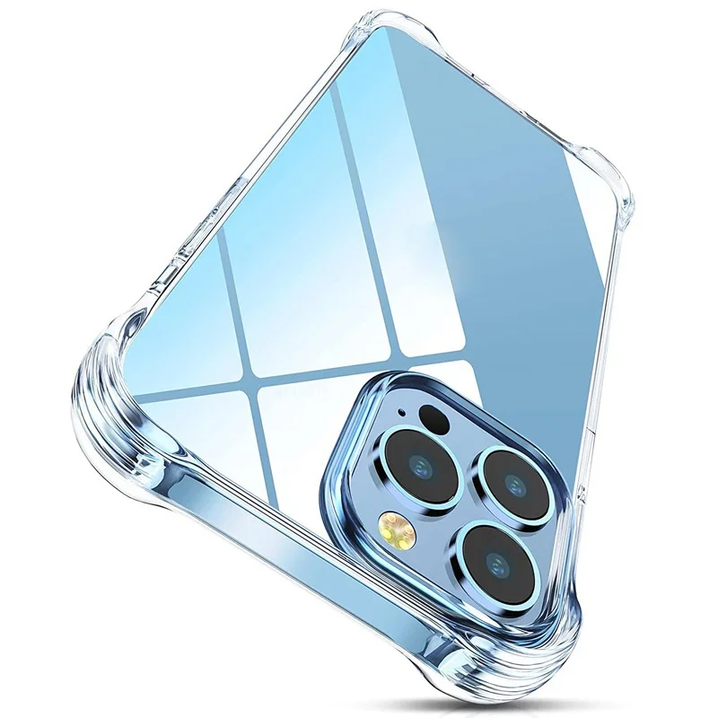 Luxury Clear Case For iPhone 11 12 13 Pro XS Max Shockproof Silicone Case 6 7 8 Plus XR X Back Cover Phone Case
Luxury Clear Case For iPhone 11 12 13 Pro XS Max Shockproof Silicone Case 6 7 8 Plus XR X Back Cover Phone Case