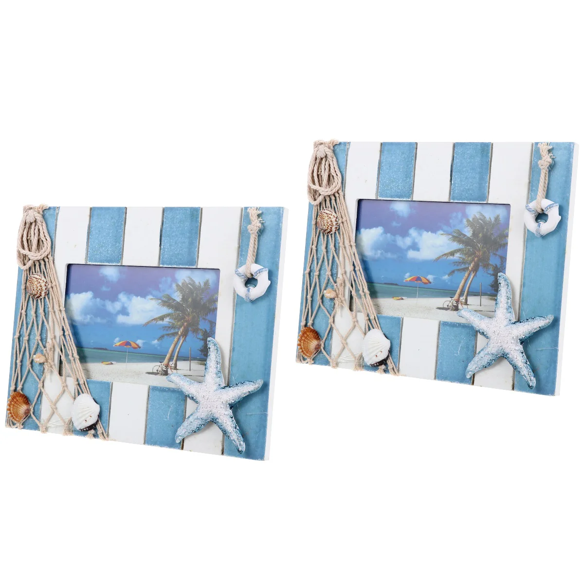 Frame Picture Photo Nautical Beach Themed Seashellnet Holder Design Ocean Theme Mediterranean Wooden
Frame Picture Photo Nautical Beach Themed Seashellnet Holder Design Ocean Theme Mediterranean Wooden
