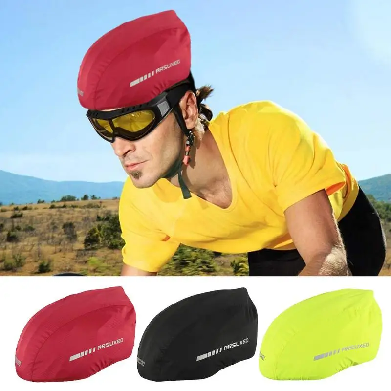 Bike Hat Cover Breathable Safety Mountain Bike Hats With Reflective Strip All-Around Bike Hats Wrap For Outdoor Activities
Bike Hat Cover Breathable Safety Mountain Bike Hats With Reflective Strip All-Around Bike Hats Wrap For Outdoor Activities